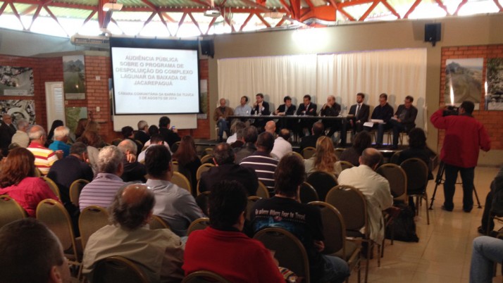 Audiência pública discute processo de despoluição das lagoas de Jacarepaguá e Barra da Tijuca