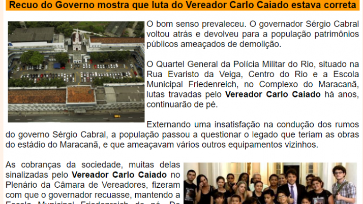 Ver. Carlo Caiado – 08/2013