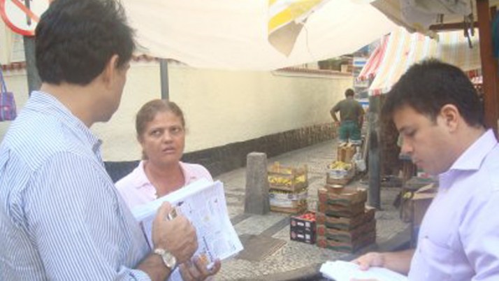 Vereador participa de agenda em Copacabana e discute calçamento, Metrô e cuidado aos idosos