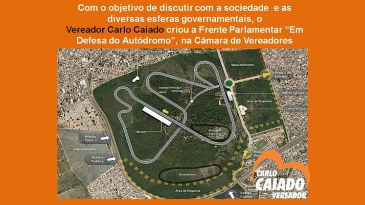 Novo Autódromo do Rio: Vereador cria Frente Parlamentar na Câmara de Vereadores