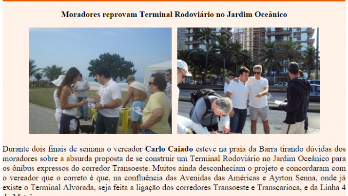 Diário da Barra 07/2011