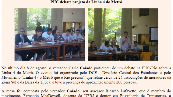 Ver. Carlo Caiado – 08/2011