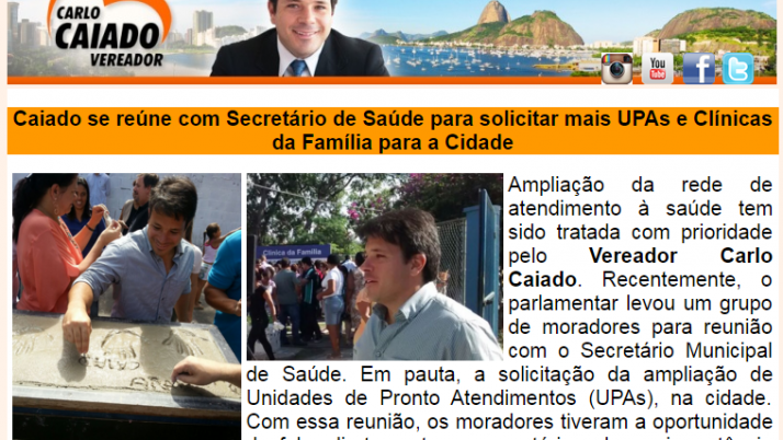 Ver. Carlo Caiado – 08/2015