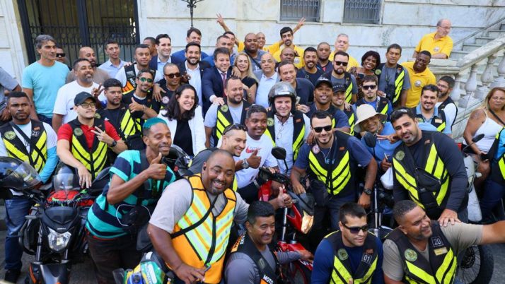Aplicativo para mototaxistas é lançado no Rio