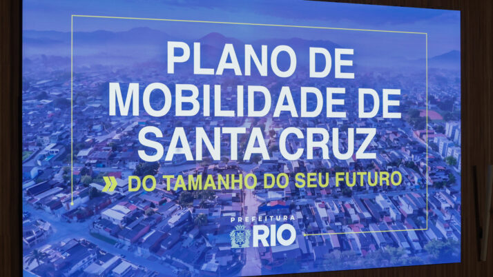 Plano de Mobilidade prevê mais de 70 quilômetros de intervenções em Santa Cruz